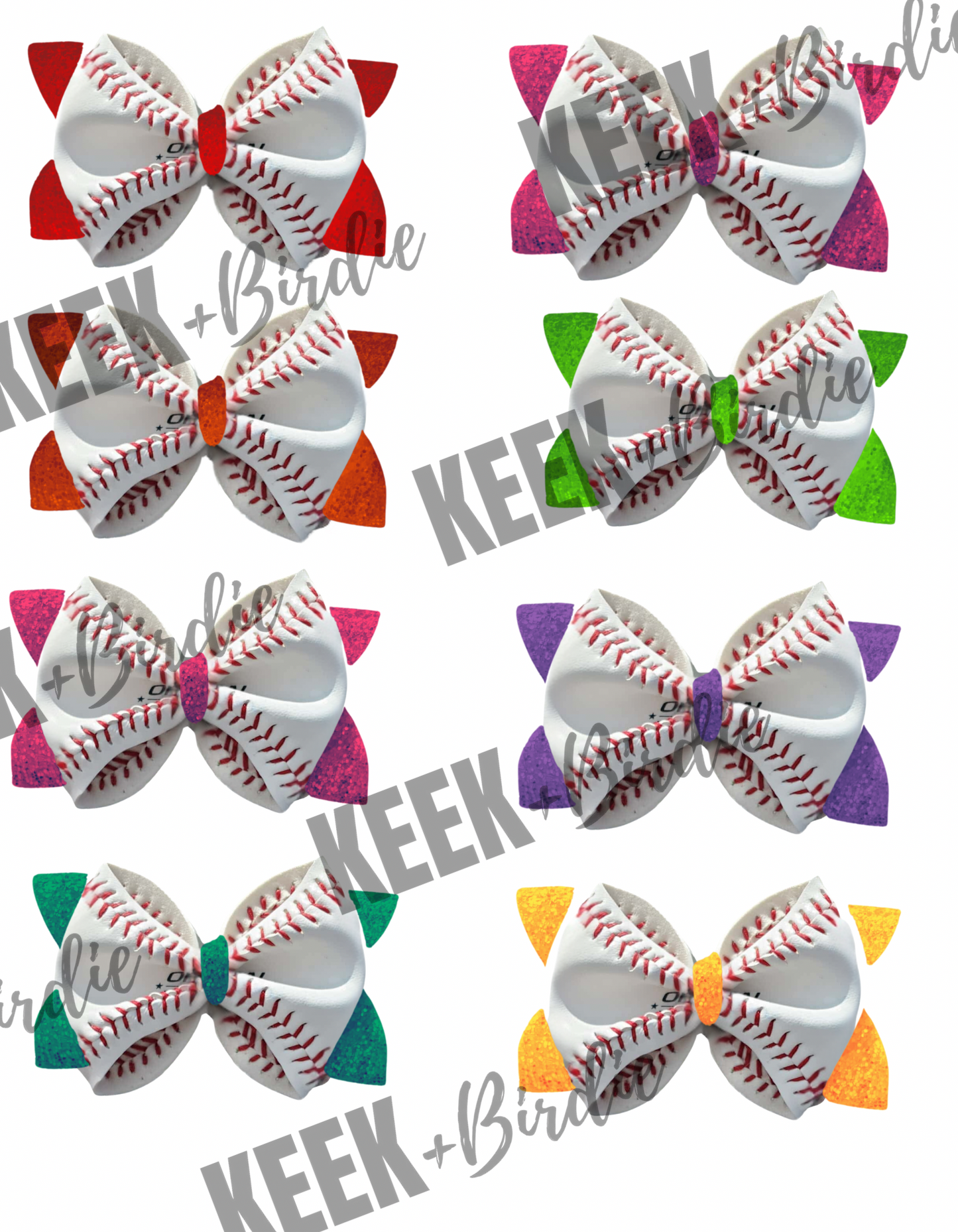 Handmade Sport Ball Bows