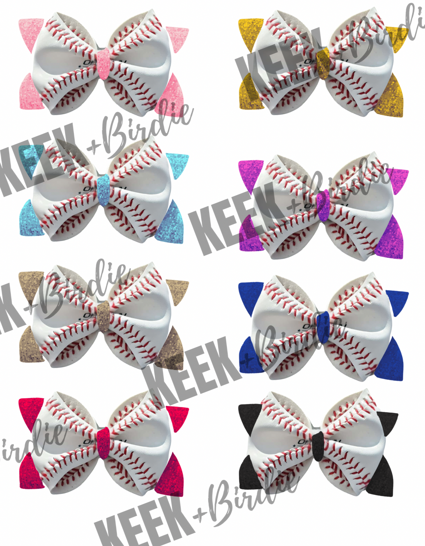 Handmade Sport Ball Bows