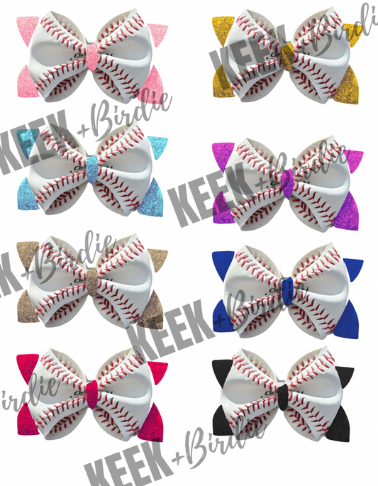 Handmade Sport Ball Bows