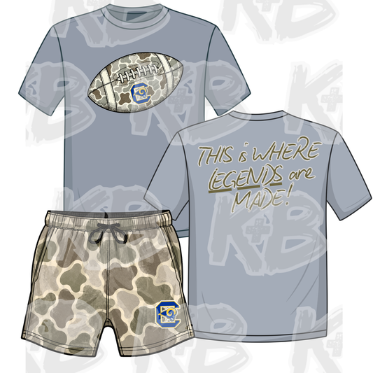 KB chesterfield camo football set