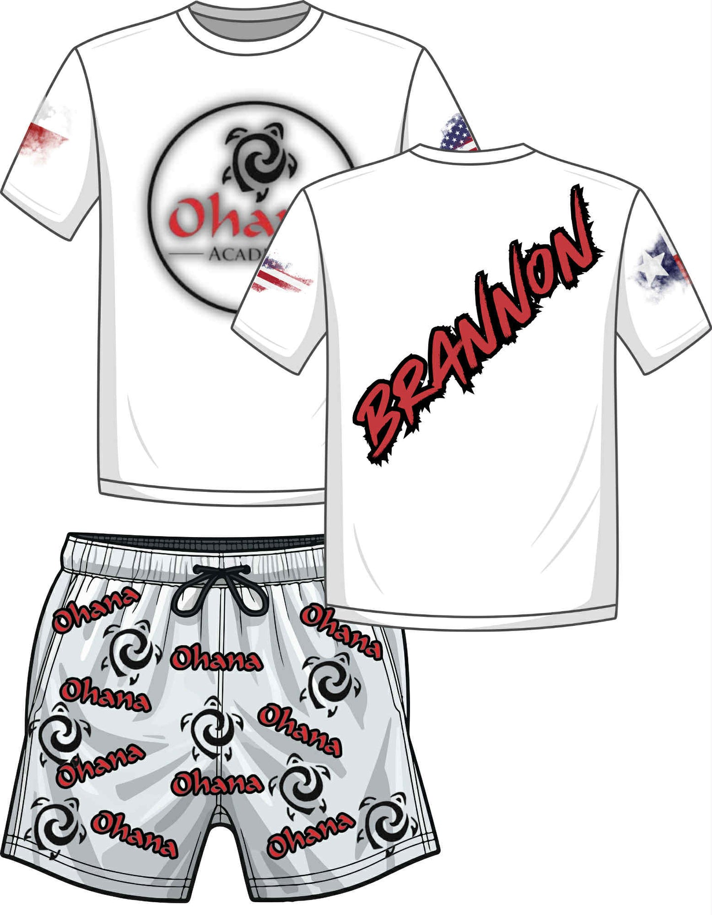 Brannon Custom Set Jiu Jitsu