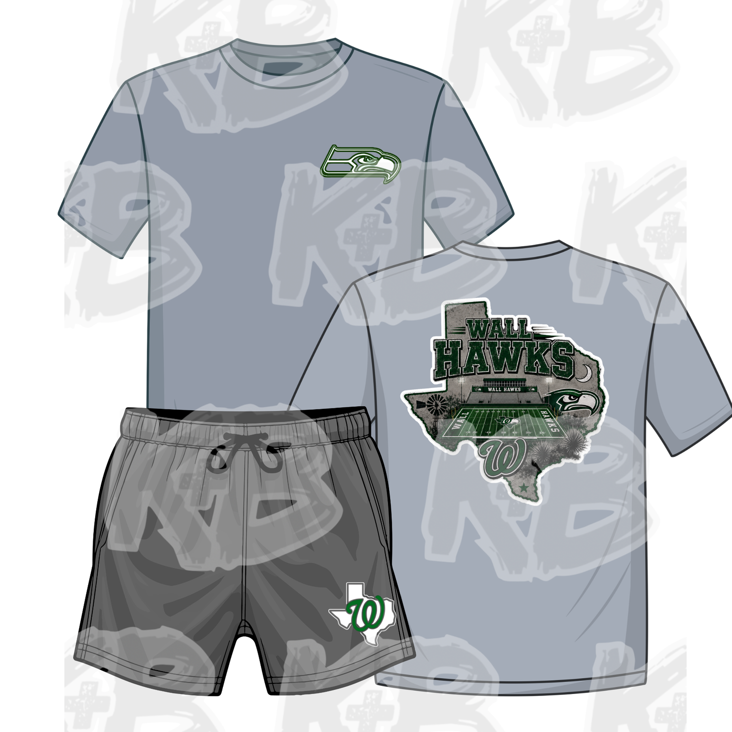 KB FB Wall Hawks Set