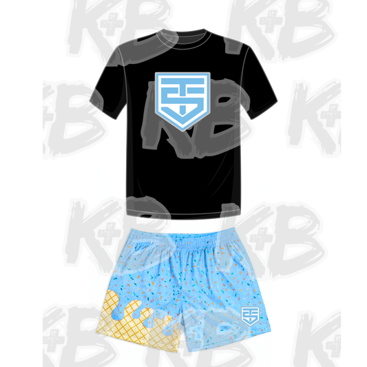 ST set blue Ice cream