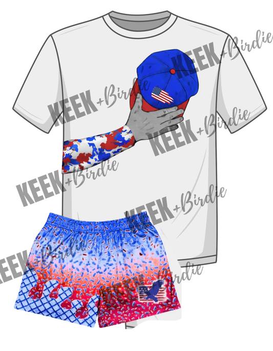 KB Set Hat over Heart (RWB Series) RTS