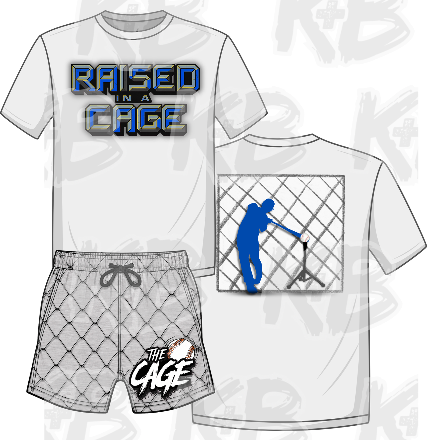 KB set raised in a cage
