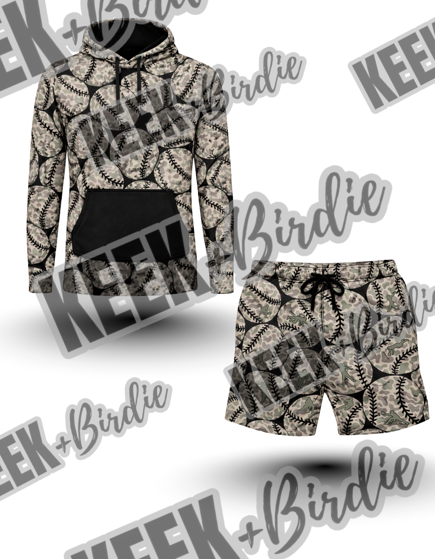KB Camo Baseball Set 2