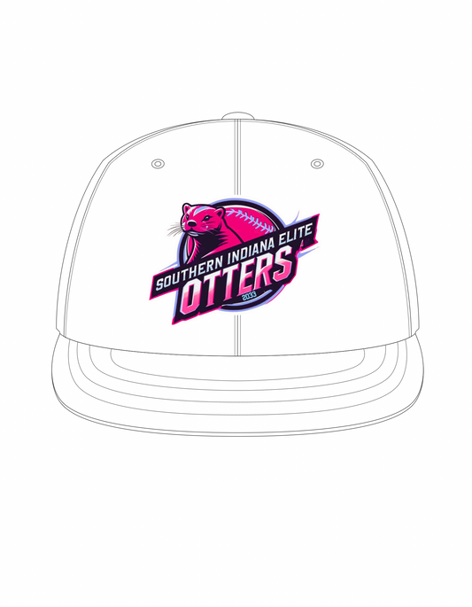 Otters Hat-fitted white