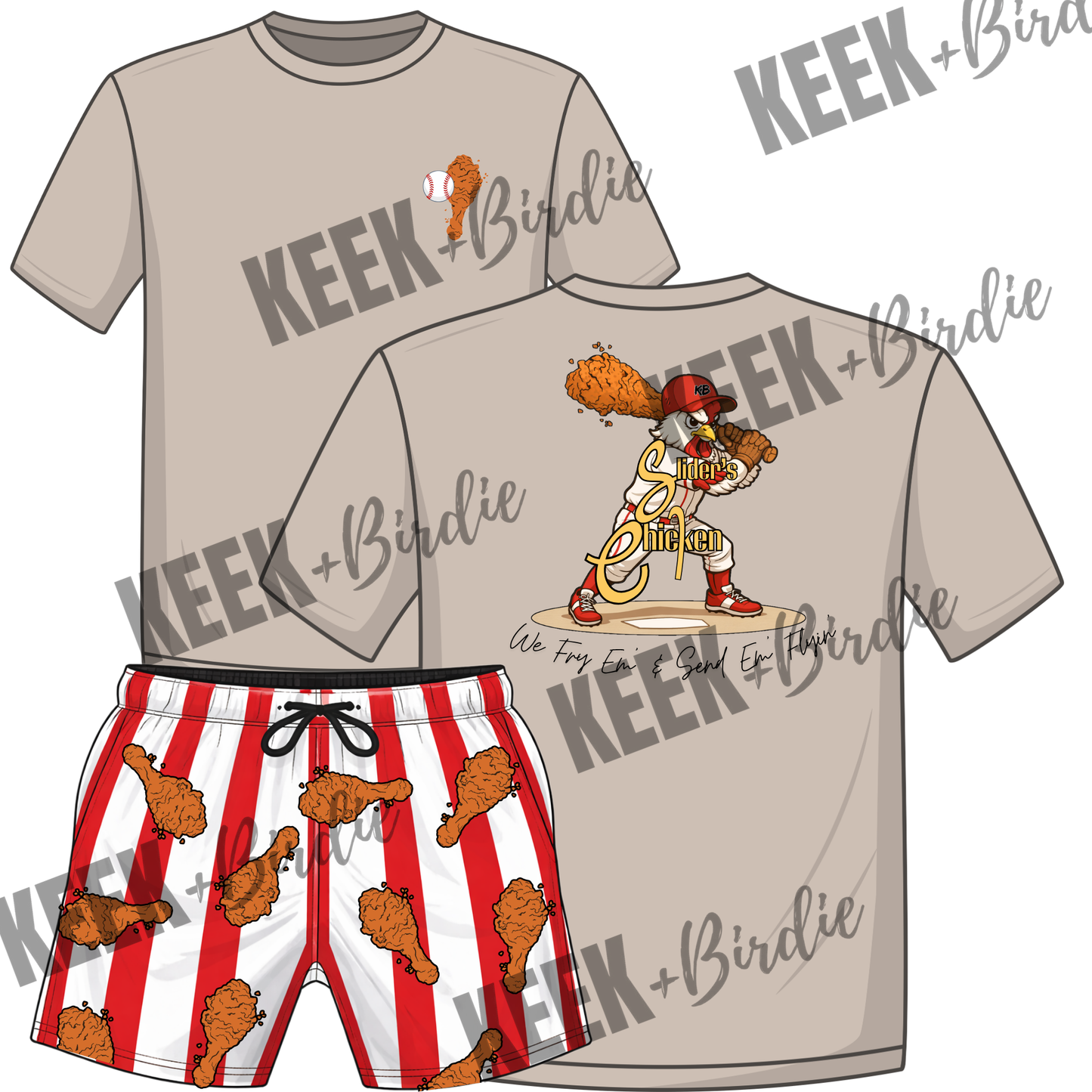 KB set sliders chicken