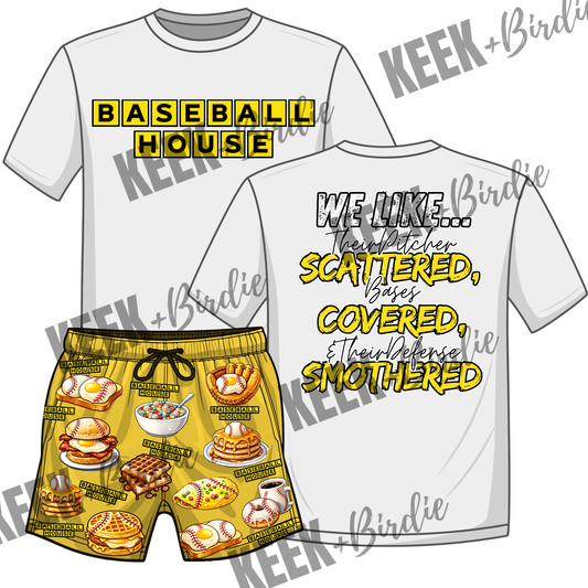 KB set baseball house