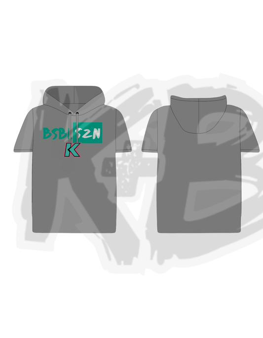 OKK SS hooded shirt K